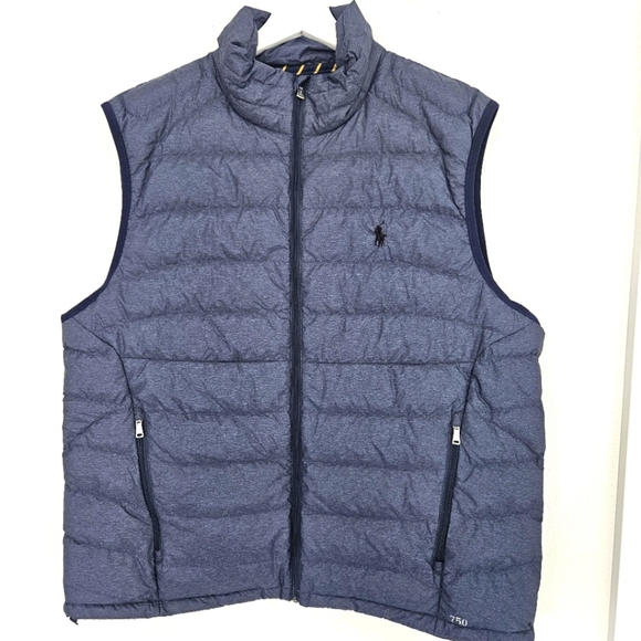 Polo Ralph Lauren Other - NWT!!! Polo Ralph Lauren Performance 750 Fill Navy Blue Puffer Vest. Size XL